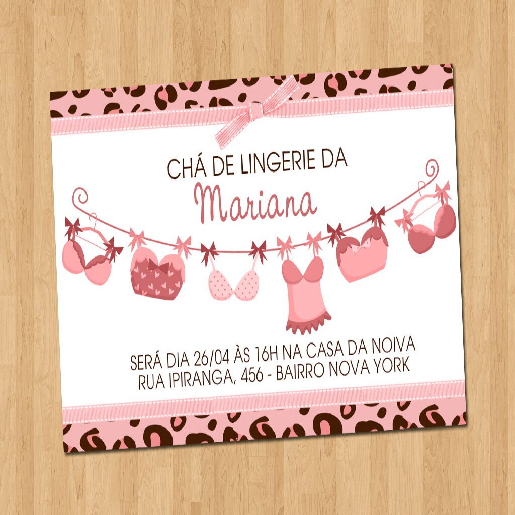 Chá de lingerie