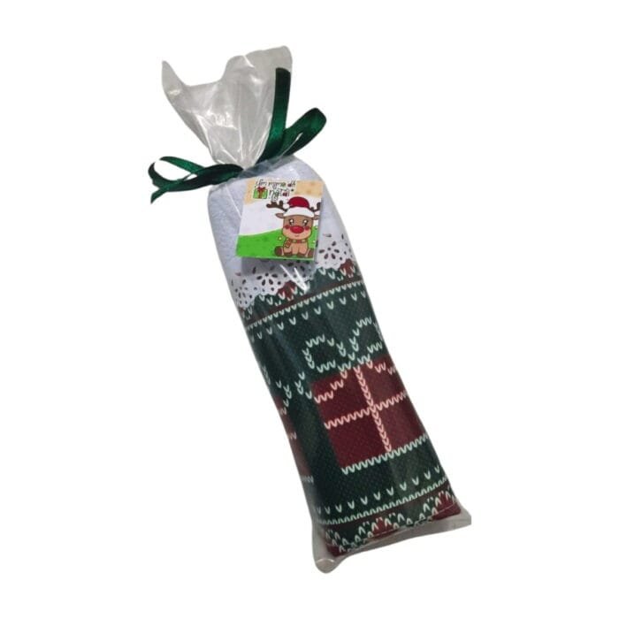 Lembrancinha Embalada Presente Natal 2024 Pano de Prato - Imagem 3