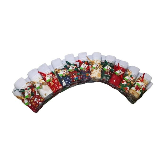Pano de Prato Personalizado Natal e Ano Novo - Imagem 3