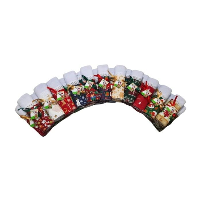 Pano de Prato Personalizado Natal e Ano Novo - Imagem 5