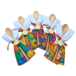 Lembrancinha Arraiá Festa Junina Colher de Madeira e Pano
