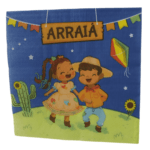 guardanapo festa junina kit 20 decorados sao joao