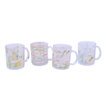 lembrancinha de pascoa caneca de vidro 330ml kit coelhinho