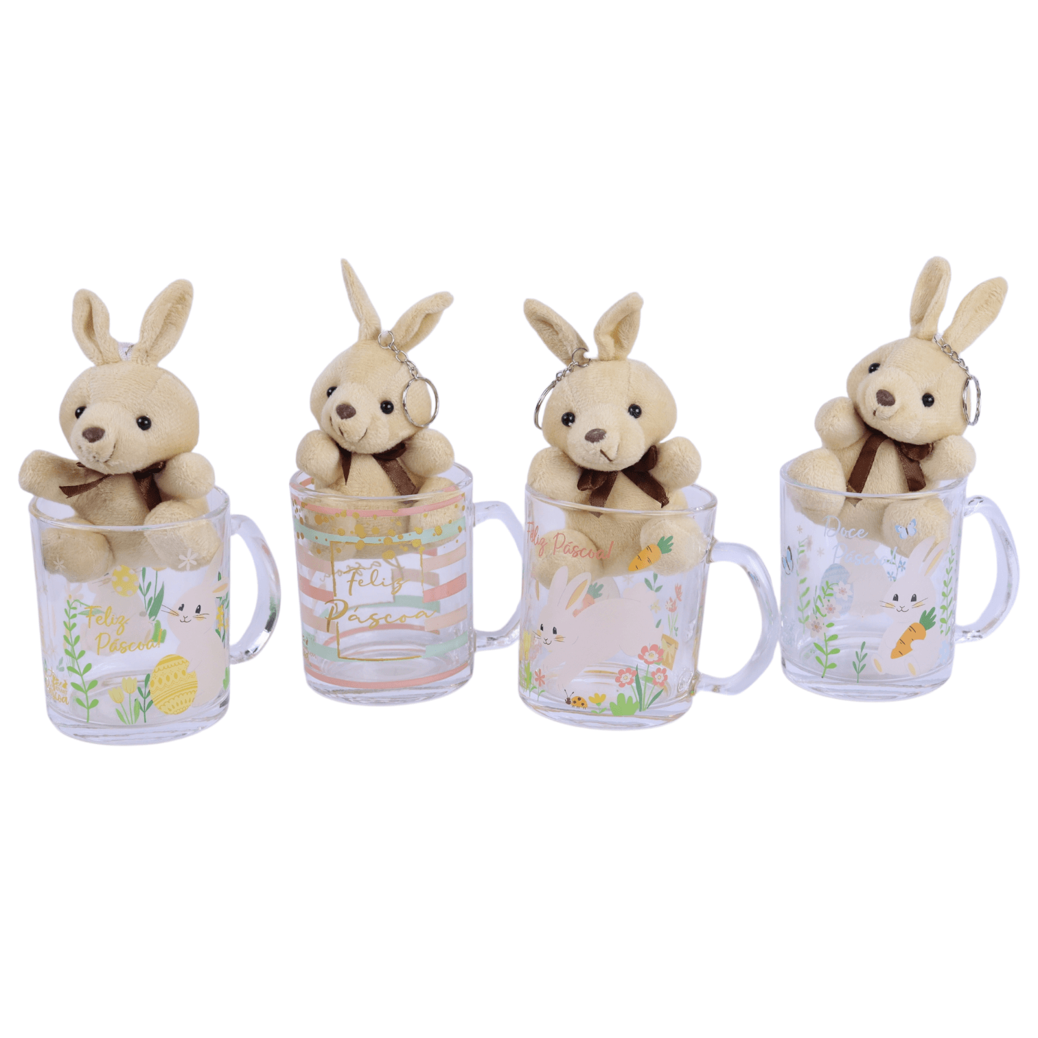lembrancinha de pascoa caneca de vidro 330ml kit coelhinho lembrancinha de pascoa caneca de vidro 330ml kit coelhinho