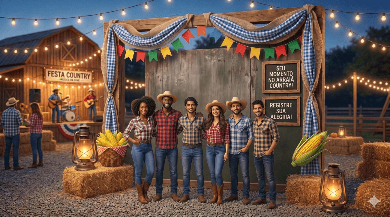 painel decorativo para fotos em festa temática