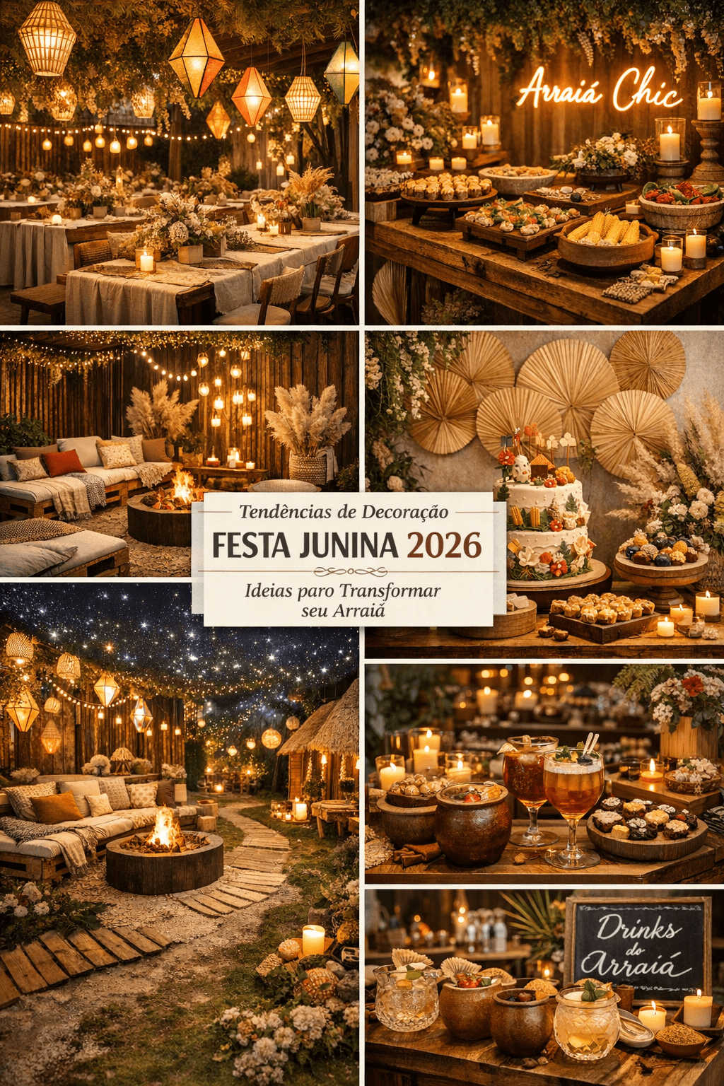 Decoração Junina Personalizada e Moderna