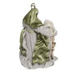 Imagem Sagrada Família Decorativa em Tecido 25cm Religiosa - Imagem 4