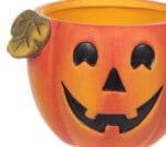 Vaso decorativo Halloween utilizado como porta doces para balas e chocolates temáticos.