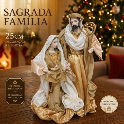 Versão dourada elegante, perfeita para ambientes sofisticados e acolhedores.