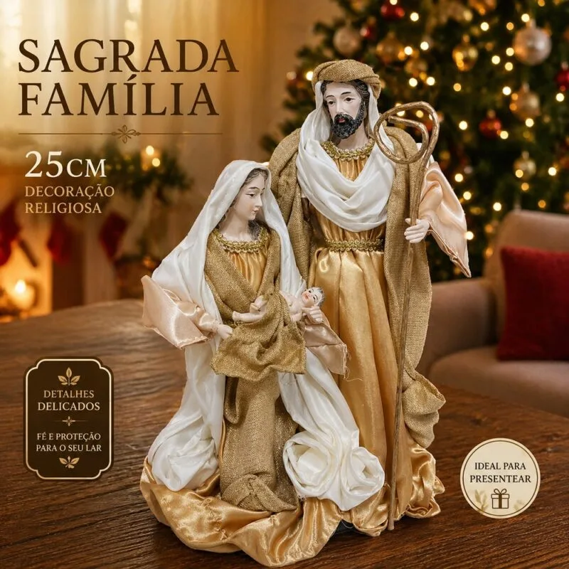 Versão dourada elegante, perfeita para ambientes sofisticados e acolhedores.