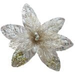 Exibe o tamanho do produto e o brilho do glitter sob iluminação.