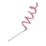 Pick natalino Candy Color em pelúcia para criar volume, movimento e um acabamento sofisticado na árvore de Natal.