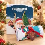 Pano de Prato Natalino Kit 4 Peças Algodão Natal 2026 - Imagem 7