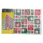 Modelos Presentes e Noel, com estampas coloridas e elementos clássicos do Natal, mostrando as opções disponíveis para diferentes estilos de decoração.