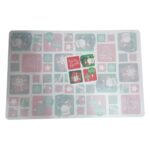 Modelos Presentes e Noel, com estampas coloridas e elementos clássicos do Natal, mostrando as opções disponíveis para diferentes estilos de decoração.