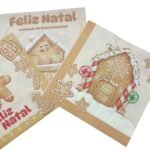Detalhe do tema Gingerbread mostrando as diferentes artes presentes nos dois lados da mesma unidade, mantendo a mesma paleta de cores e identidade visual.